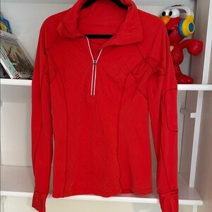 Lululemon Run Toasty Love Quilted Pullover.